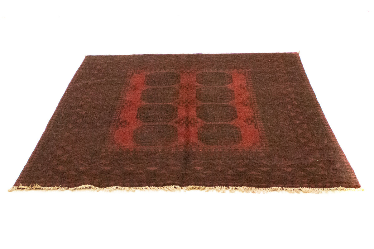 Afghan Rug - Filpa - 200 x 146 cm - red