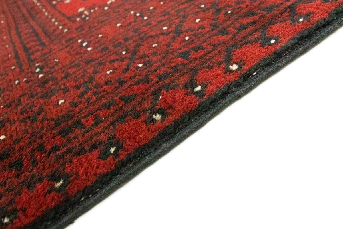 Afghan Rug - Filpa - 193 x 149 cm - red