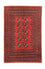 Afghan Rug - Filpa - 141 x 98 cm - red