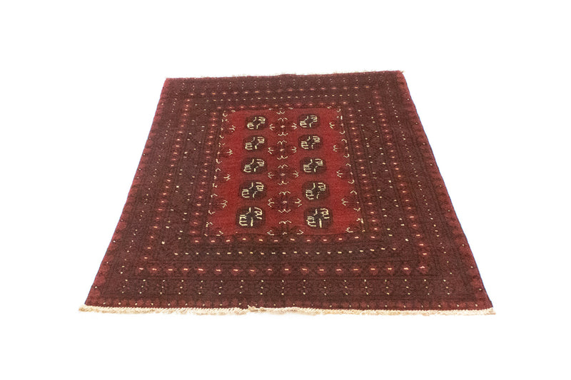 Afghan Rug - Filpa - 141 x 98 cm - red