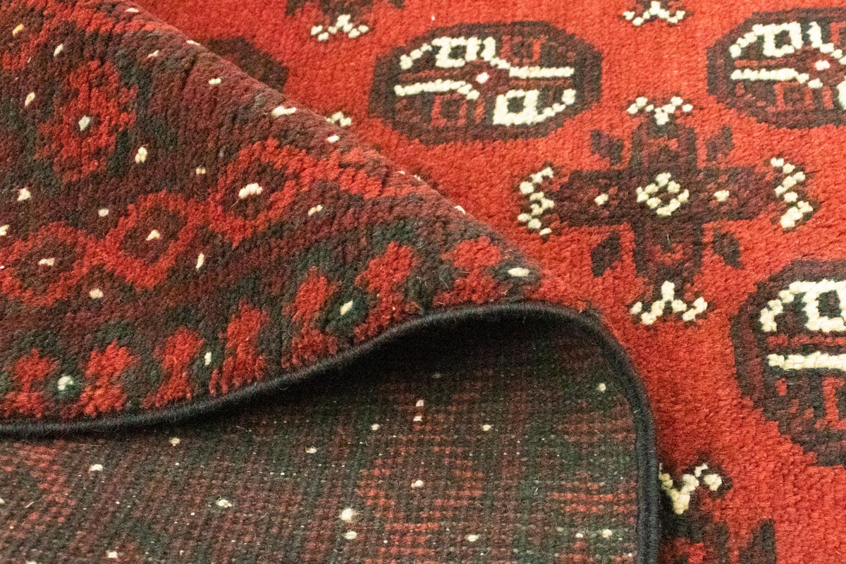 Runner Afghan Rug - Filpa - 200 x 100 cm - red