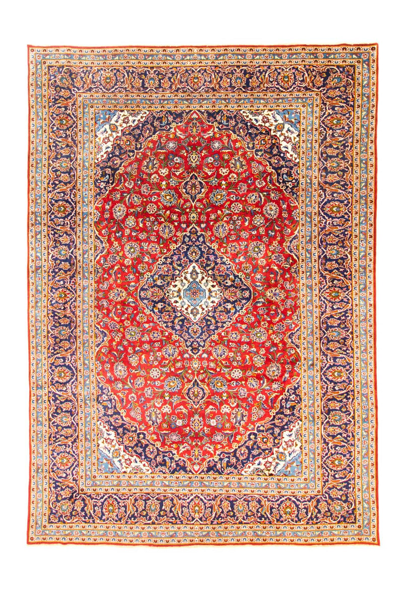 Perser Rug - Keshan - 362 x 251 cm - dark red