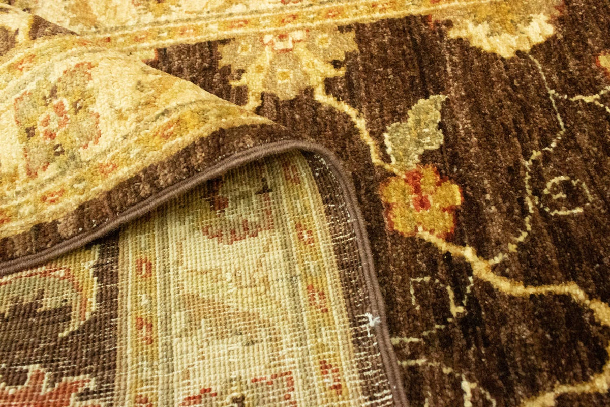 Runner Ziegler Rug - 385 x 90 cm - dark brown