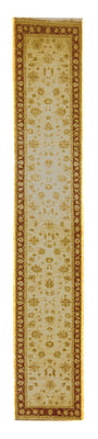 Runner Ziegler Rug - 455 x 79 cm - light beige
