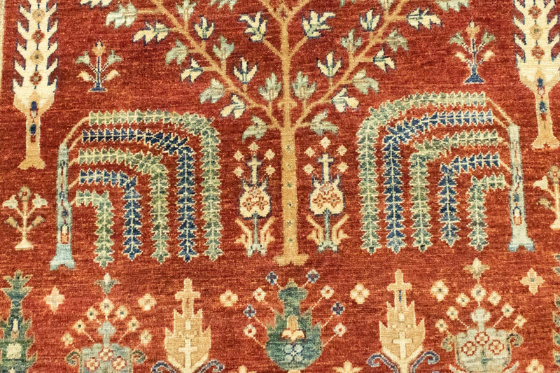 Ziegler Rug - 184 x 147 cm - red