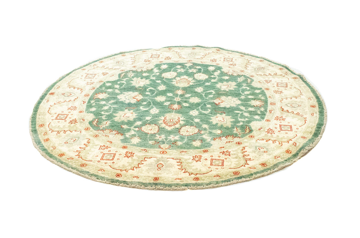 Ziegler Rug round  - 160 x 160 cm - green