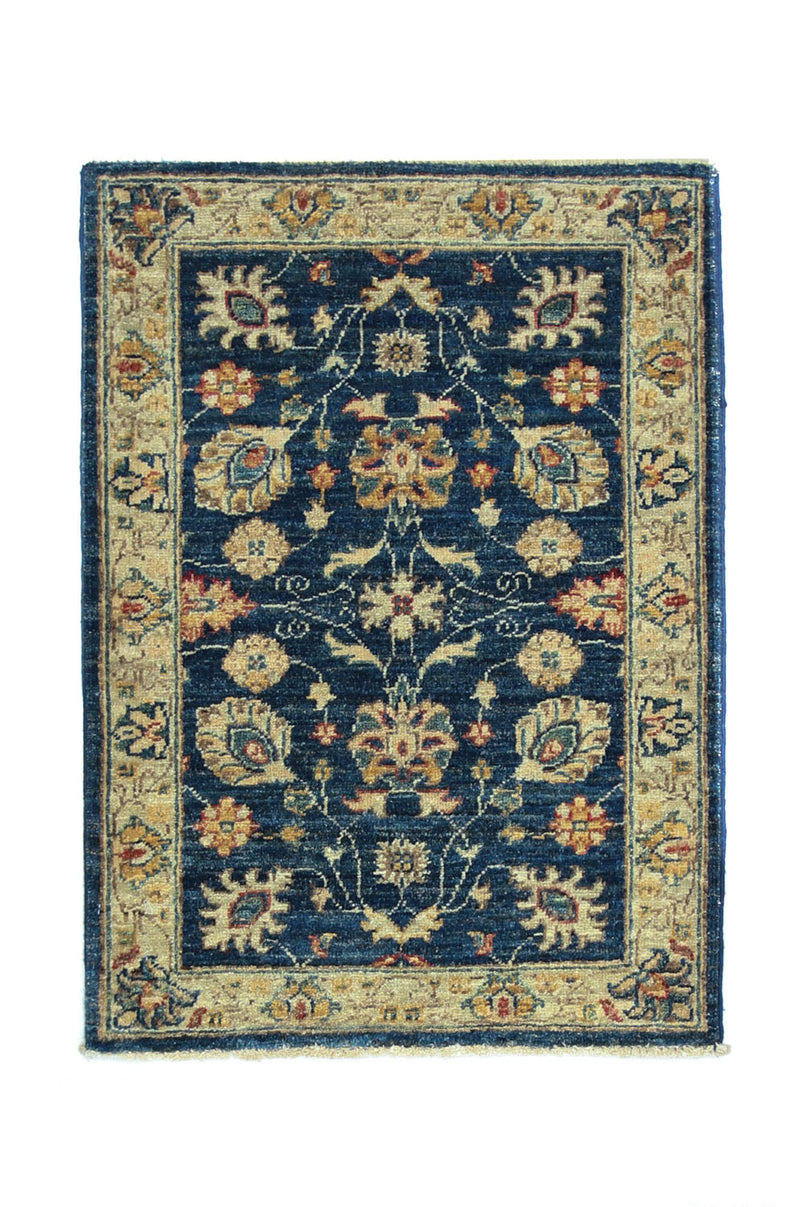 Ziegler Rug - 84 x 62 cm - dark blue