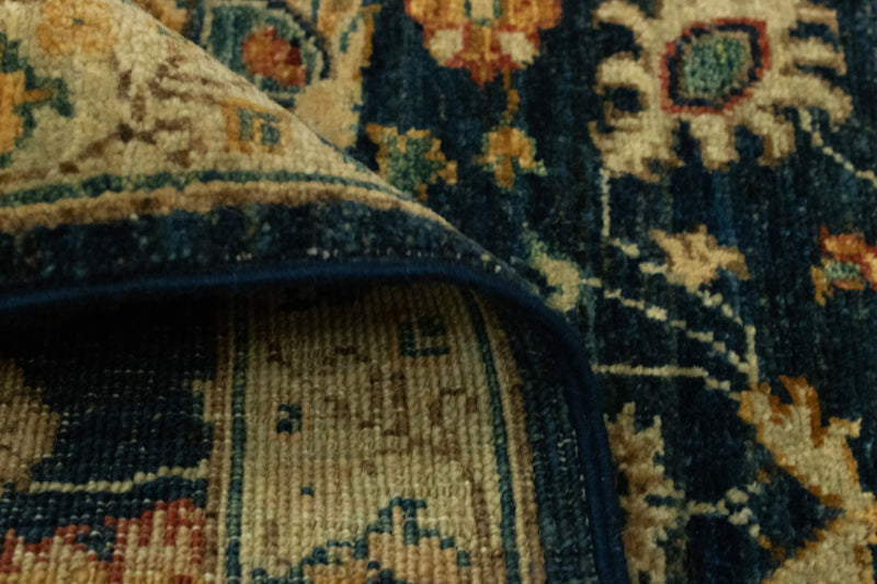 Ziegler Rug - 84 x 62 cm - dark blue