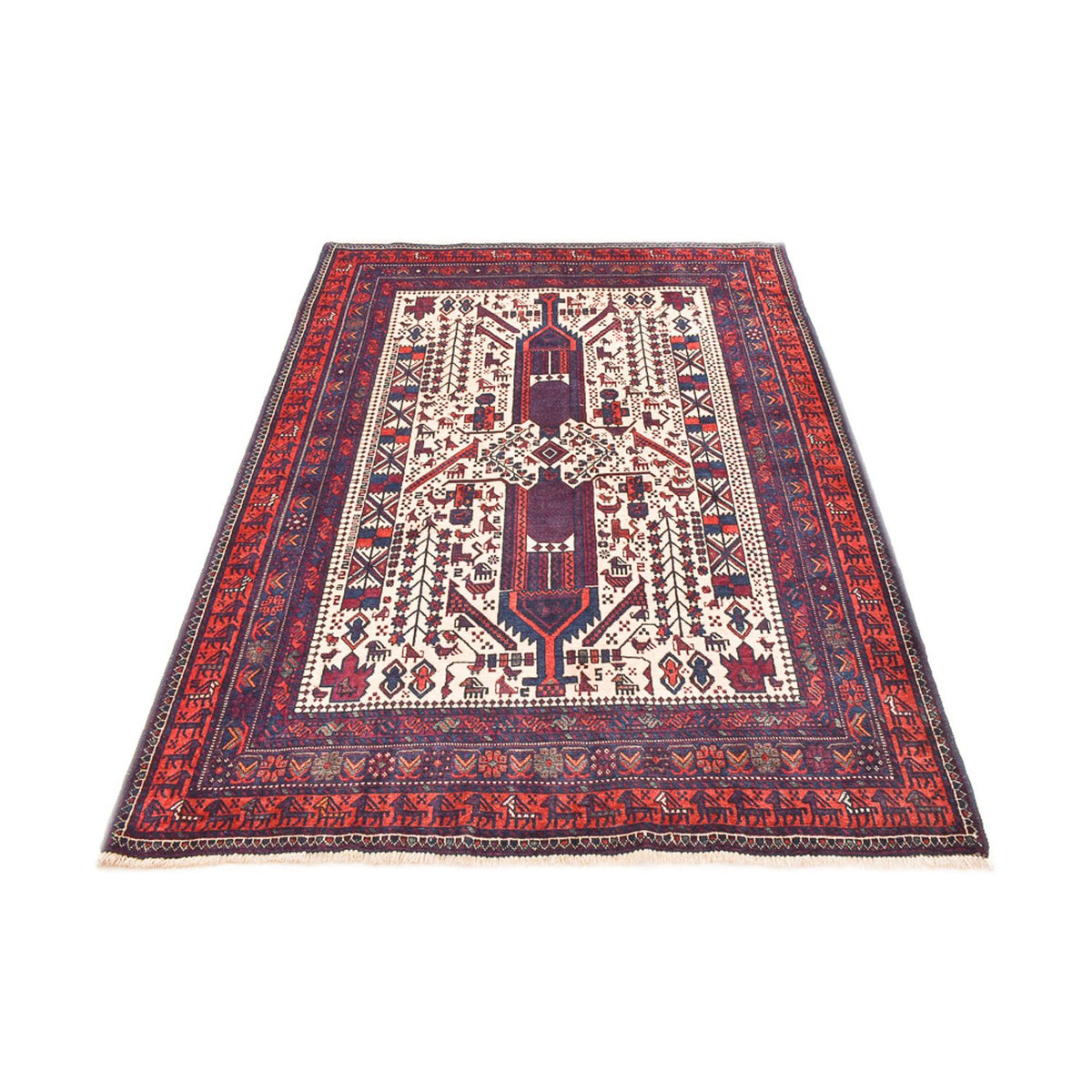 Belutsch Rug - 210 x 153 cm - cream