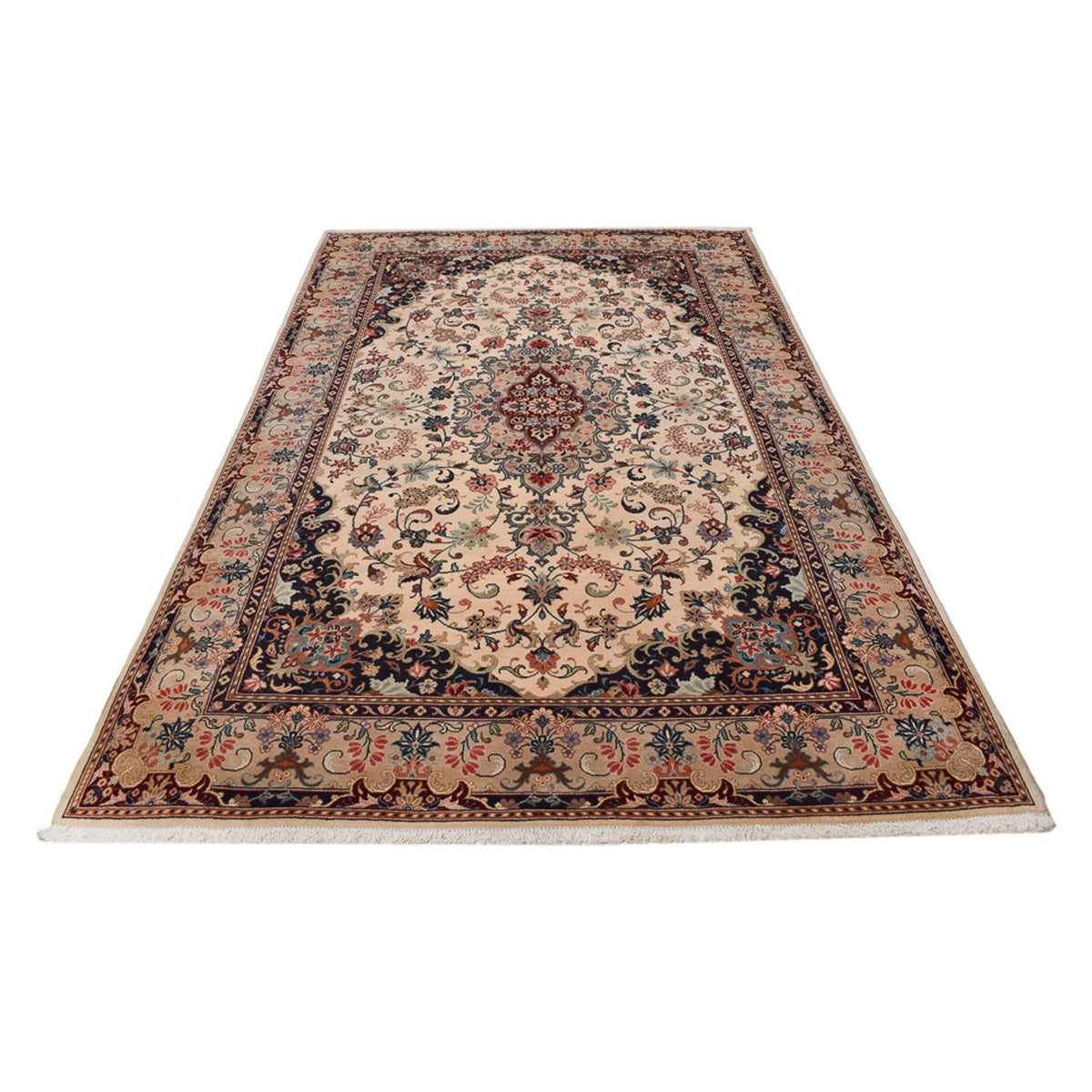 Perser Rug - Keshan - 302 x 197 cm - beige