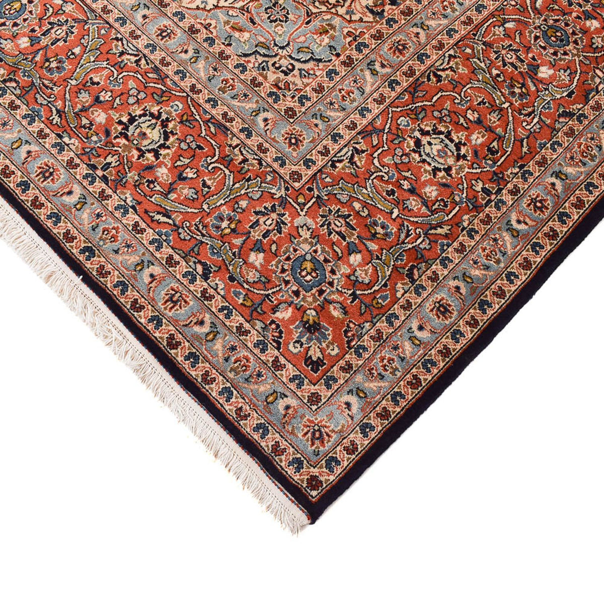 Perser Rug - Keshan - 403 x 295 cm - dark blue