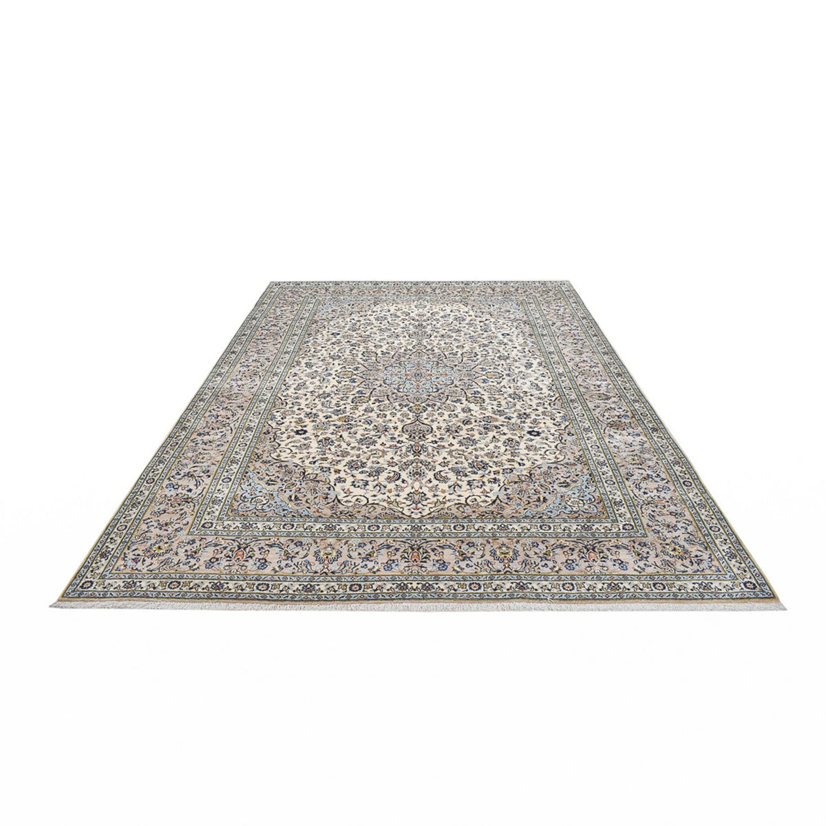 Perser Rug - Keshan - 352 x 257 cm - grey