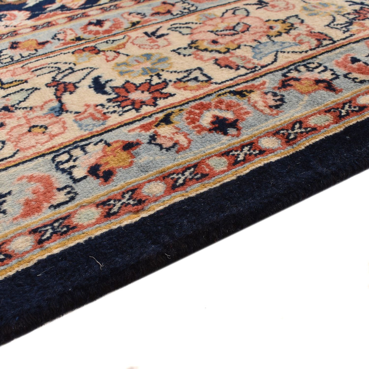 Perser Rug - Keshan - 238 x 205 cm - dark blue