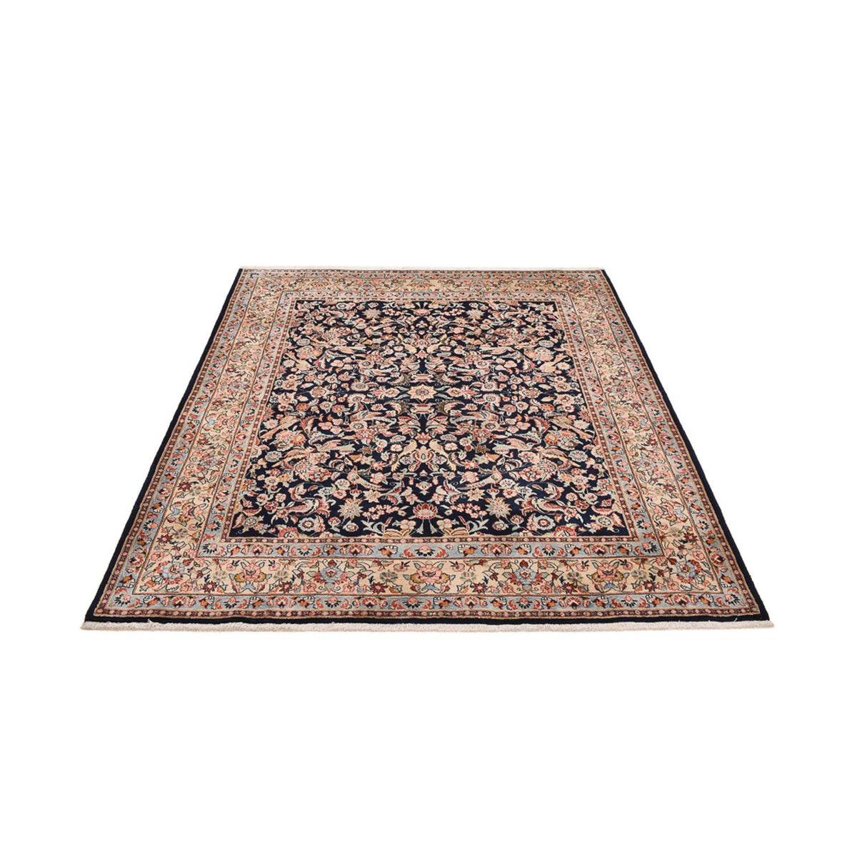 Perser Rug - Keshan - 238 x 205 cm - dark blue