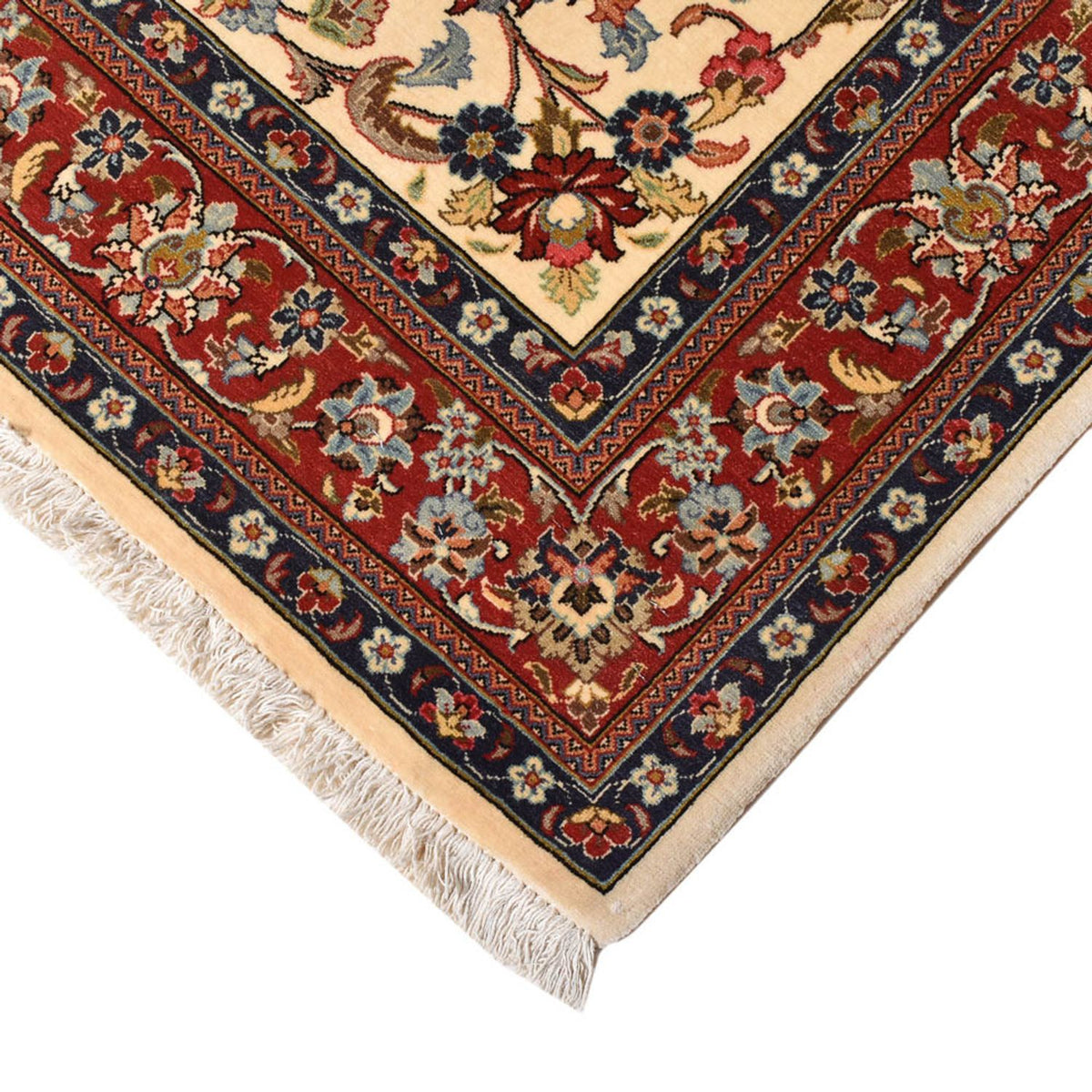 Perser Rug - Ghom - Royal - 202 x 131 cm - light beige