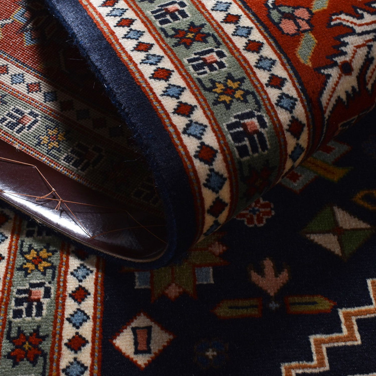 Perser Rug - Nomadic - 290 x 196 cm - red