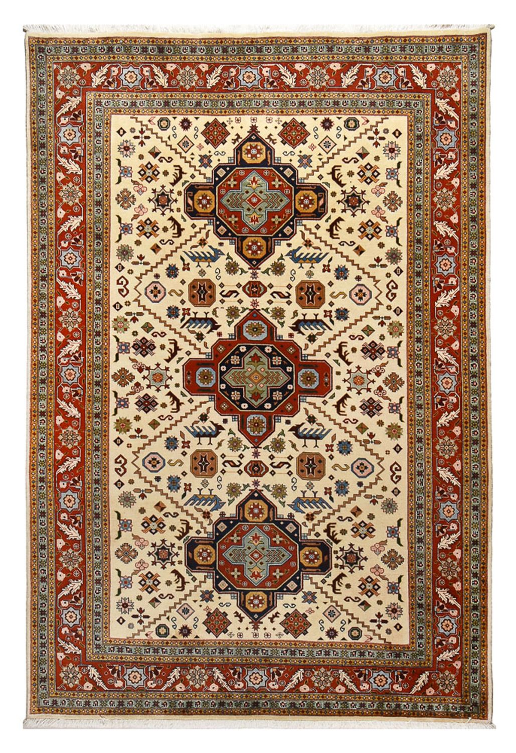 Perser Rug - Nomadic - 291 x 199 cm - beige