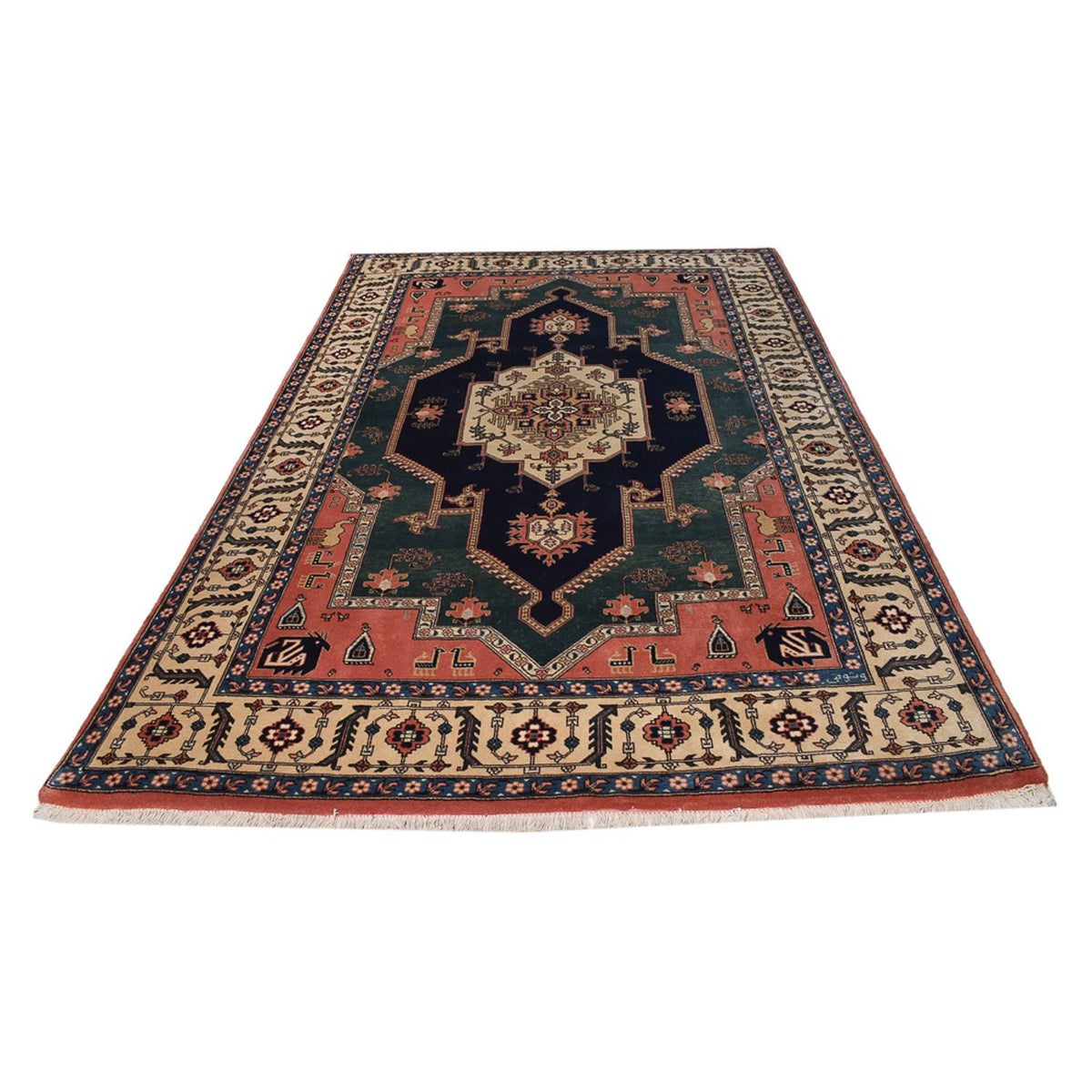 Perser Rug - Nomadic - 310 x 196 cm - light red