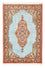 Perser Rug - Ghom - 117 x 80 cm - light blue