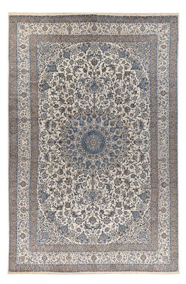 Perser Rug - Nain - Royal - 626 x 400 cm - grey