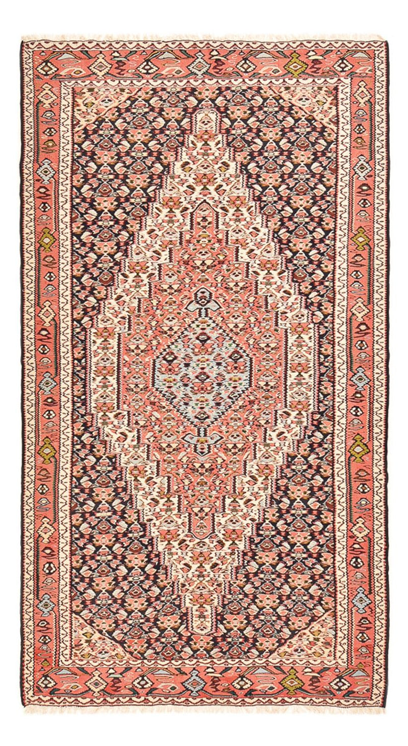 Kelim Rug - Oriental - 238 x 132 cm - dark beige