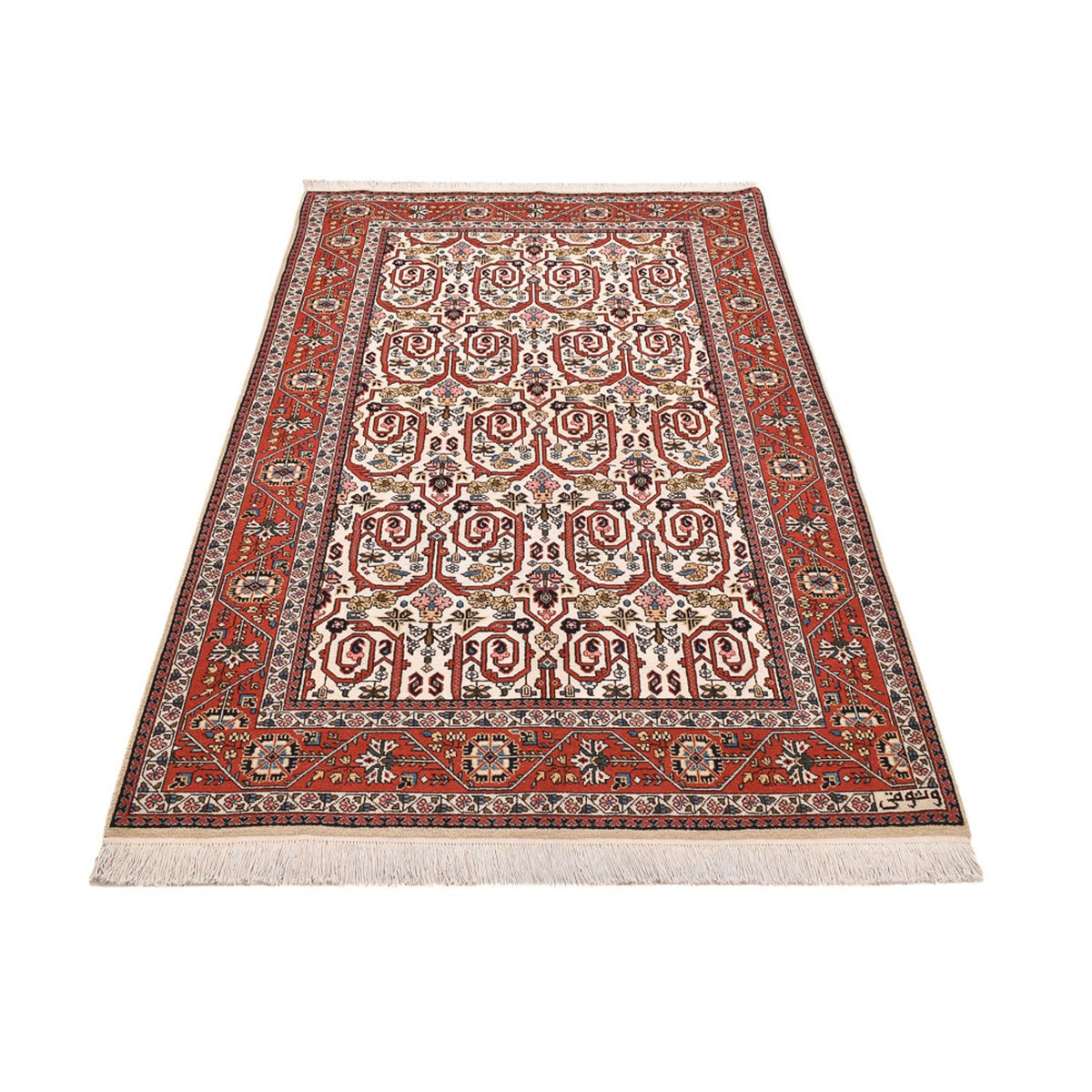 Perser Rug - Nomadic - 244 x 150 cm - light red