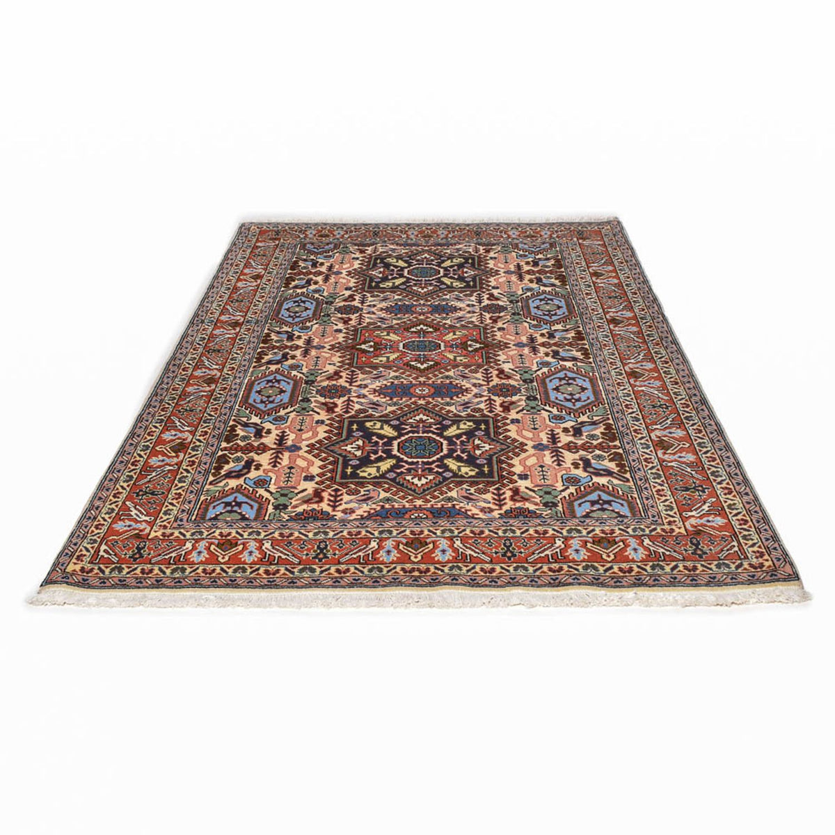Perser Rug - Nomadic - 208 x 136 cm - multicolored