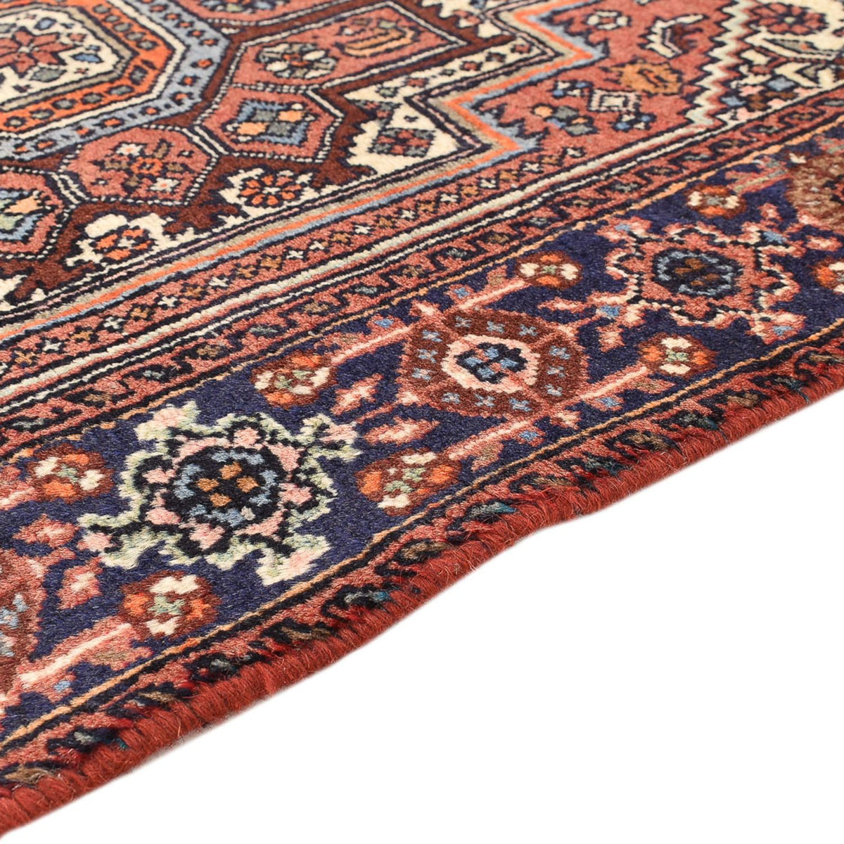 Perser Rug - Nomadic - 125 x 71 cm - terracotta