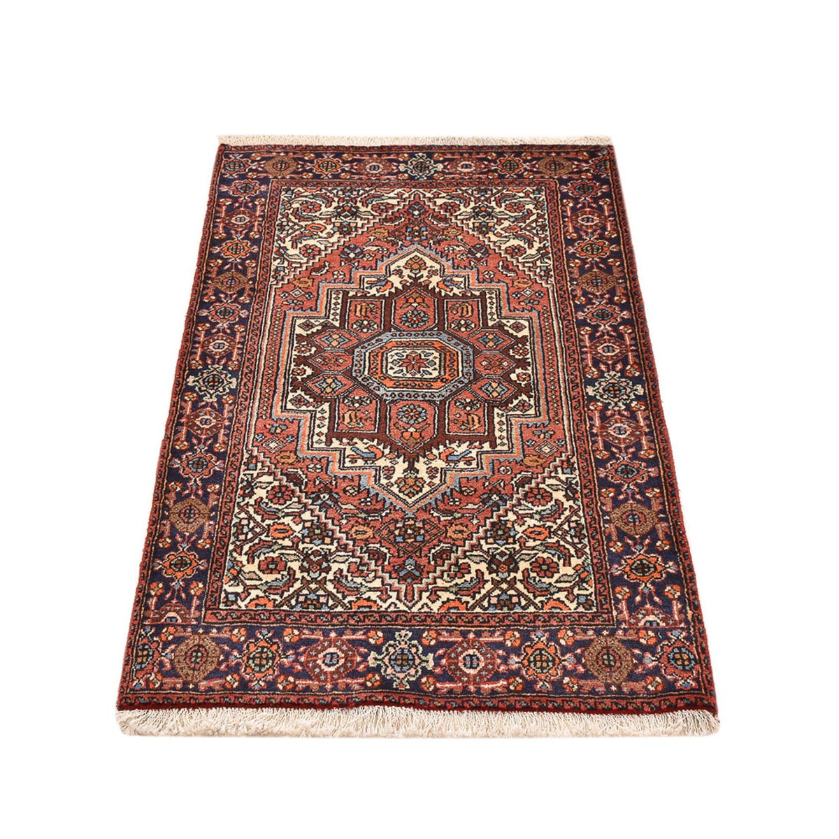 Perser Rug - Nomadic - 125 x 71 cm - terracotta