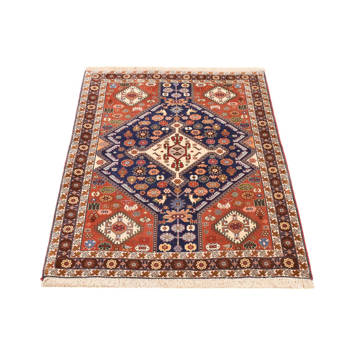Gabbeh Rug - Kashkuli Perser - 148 x 103 cm - multicolored