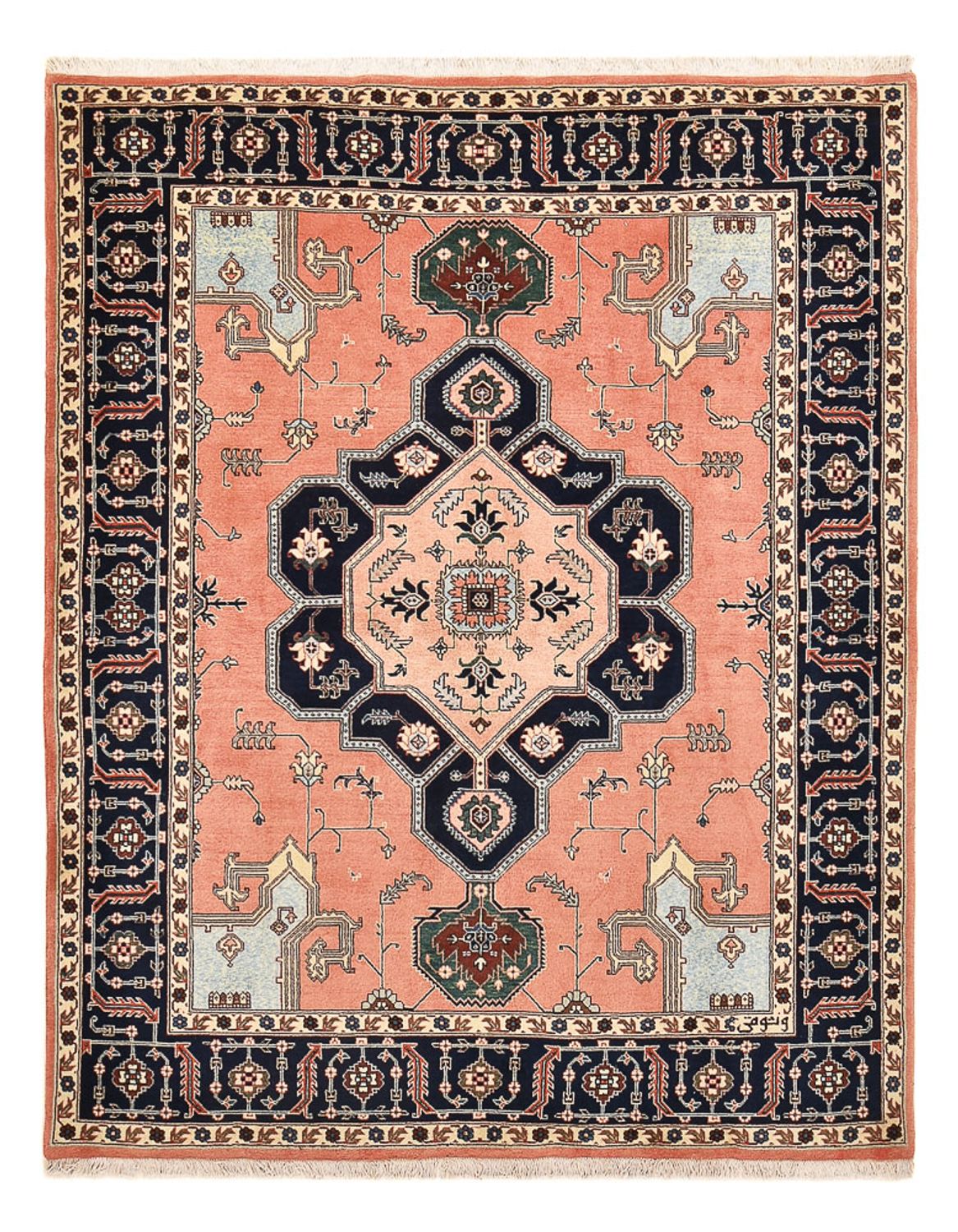 Perser Rug - Nomadic - 254 x 200 cm - light red