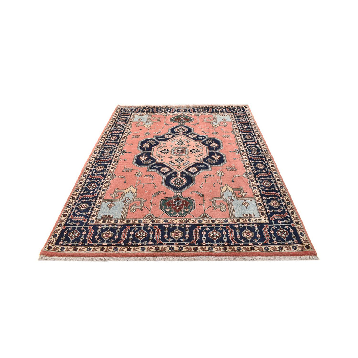 Perser Rug - Nomadic - 254 x 200 cm - light red