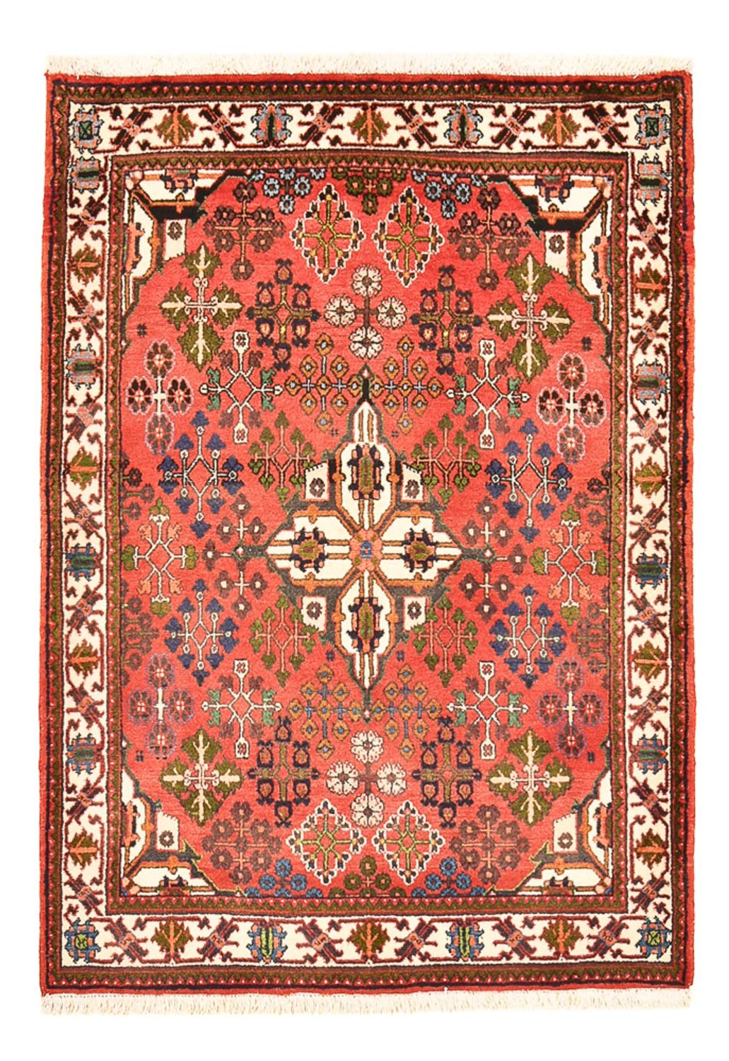 Perser Rug - Nomadic - 152 x 108 cm - light red