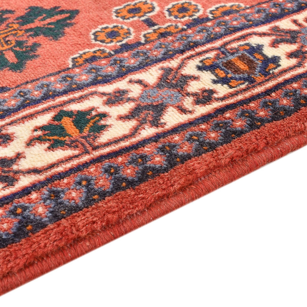 Perser Rug - Nomadic - 154 x 114 cm - light red