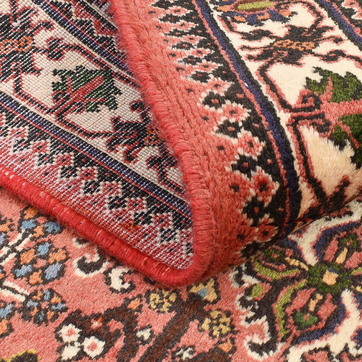 Perser Rug - Nomadic - 158 x 113 cm - light red