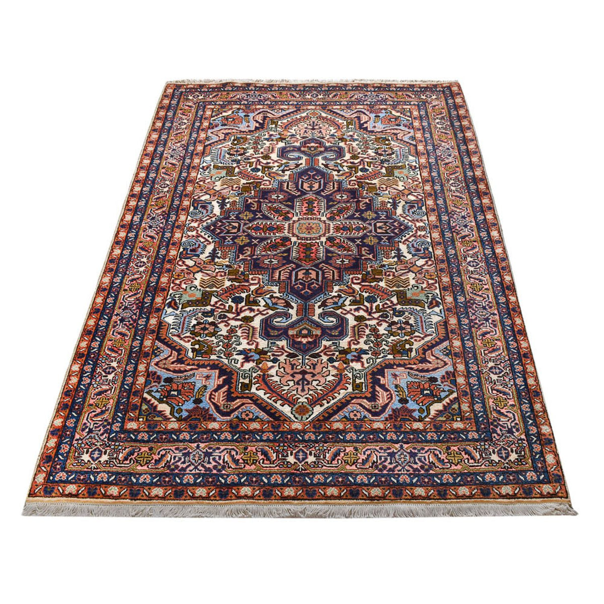 Perser Rug - Nomadic - 205 x 140 cm - multicolored