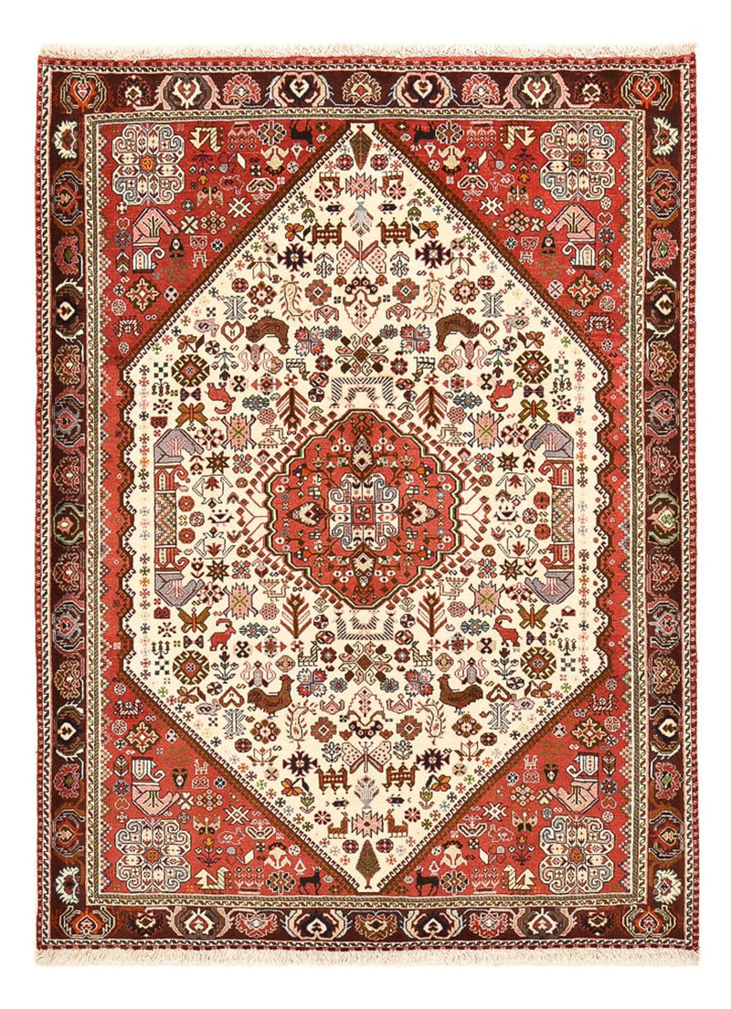 Gabbeh Rug - Kashkuli Perser - 200 x 150 cm - cream