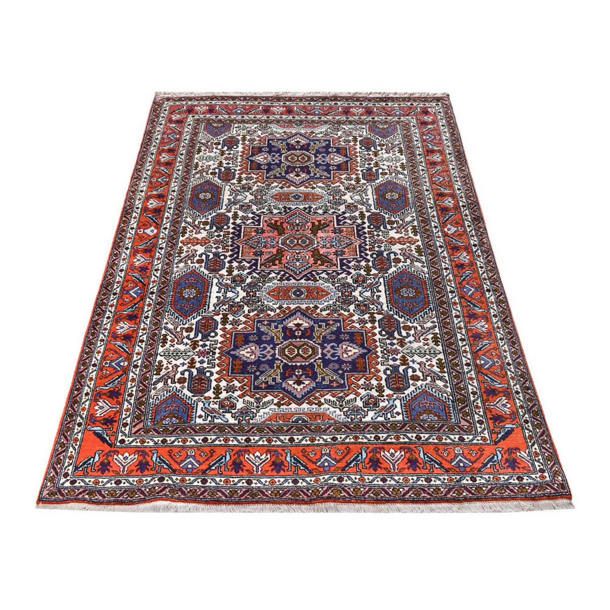 Perser Rug - Nomadic - 194 x 133 cm - multicolored