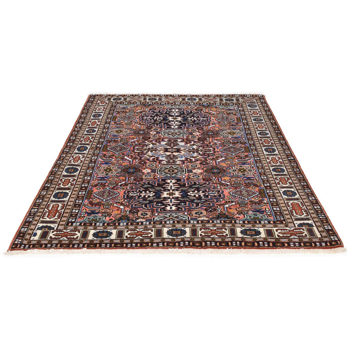 Perser Rug - Nomadic - 206 x 143 cm - multicolored