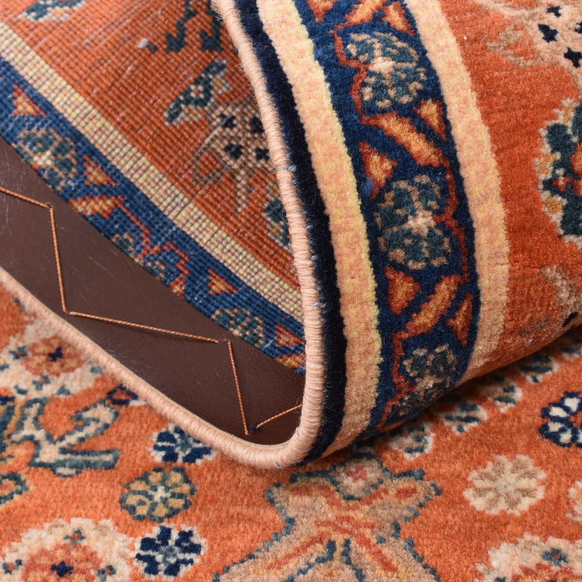 Perser Rug - Nomadic - 124 x 64 cm - orange