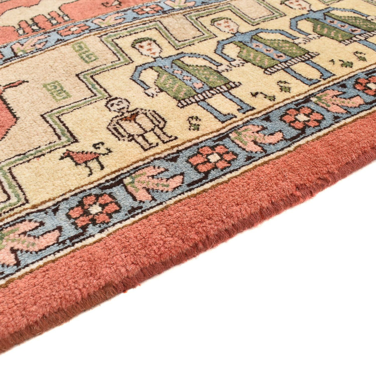 Perser Rug - Nomadic square  - 208 x 198 cm - green