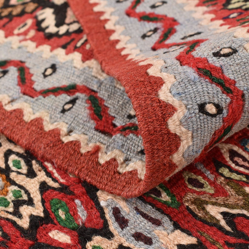 Kelim Rug - Oriental - 150 x 118 cm - terracotta