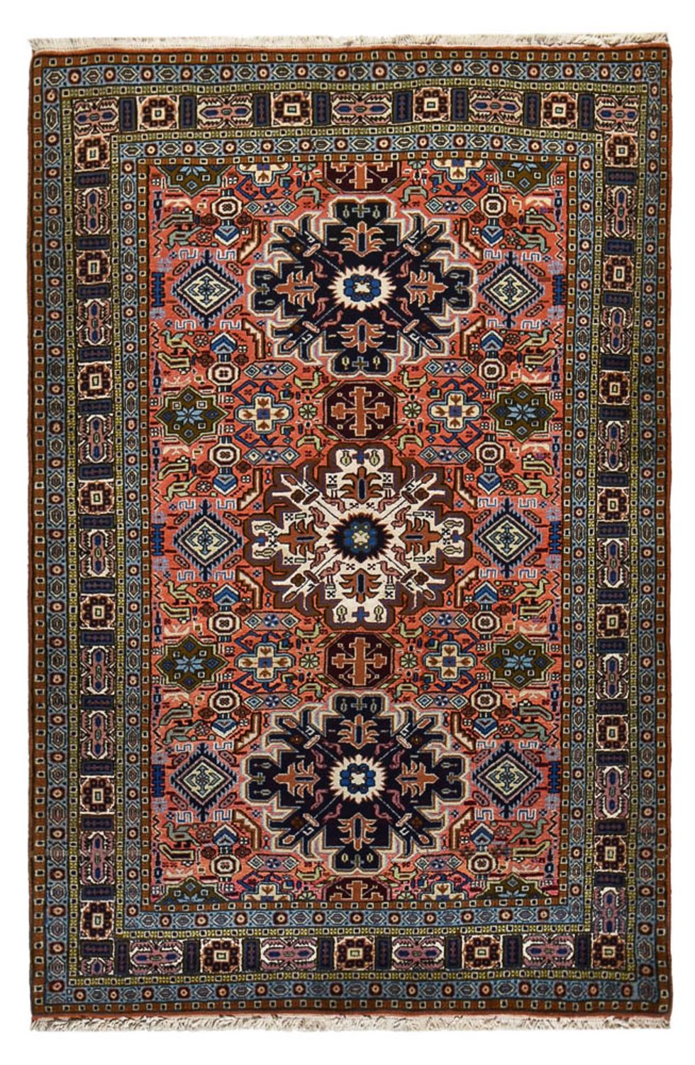 Perser Rug - Nomadic - 210 x 140 cm - multicolored