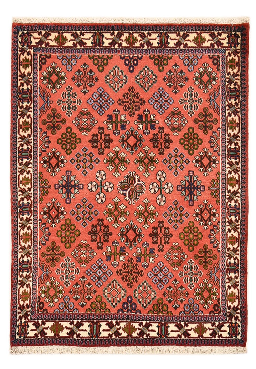 Perser Rug - Nomadic - 158 x 115 cm - light red