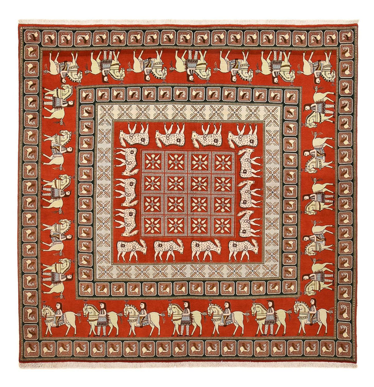 Perser Rug - Tabriz - Royal square  - 255 x 245 cm - multicolored