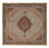 Perser Rug - Tabriz - Royal square  - 200 x 200 cm - light brown