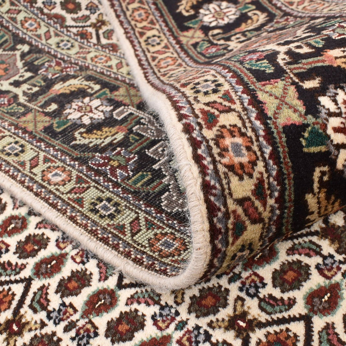 Perser Rug - Tabriz - Royal square  - 200 x 200 cm - light brown