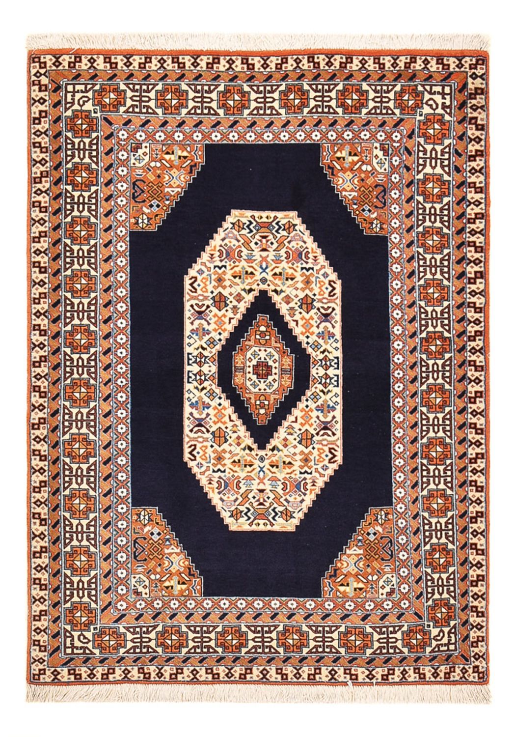 Perser Rug - Tabriz - Royal - 142 x 100 cm - dark blue