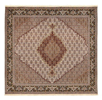 Perser Rug - Tabriz - Royal square  - 202 x 196 cm - light brown