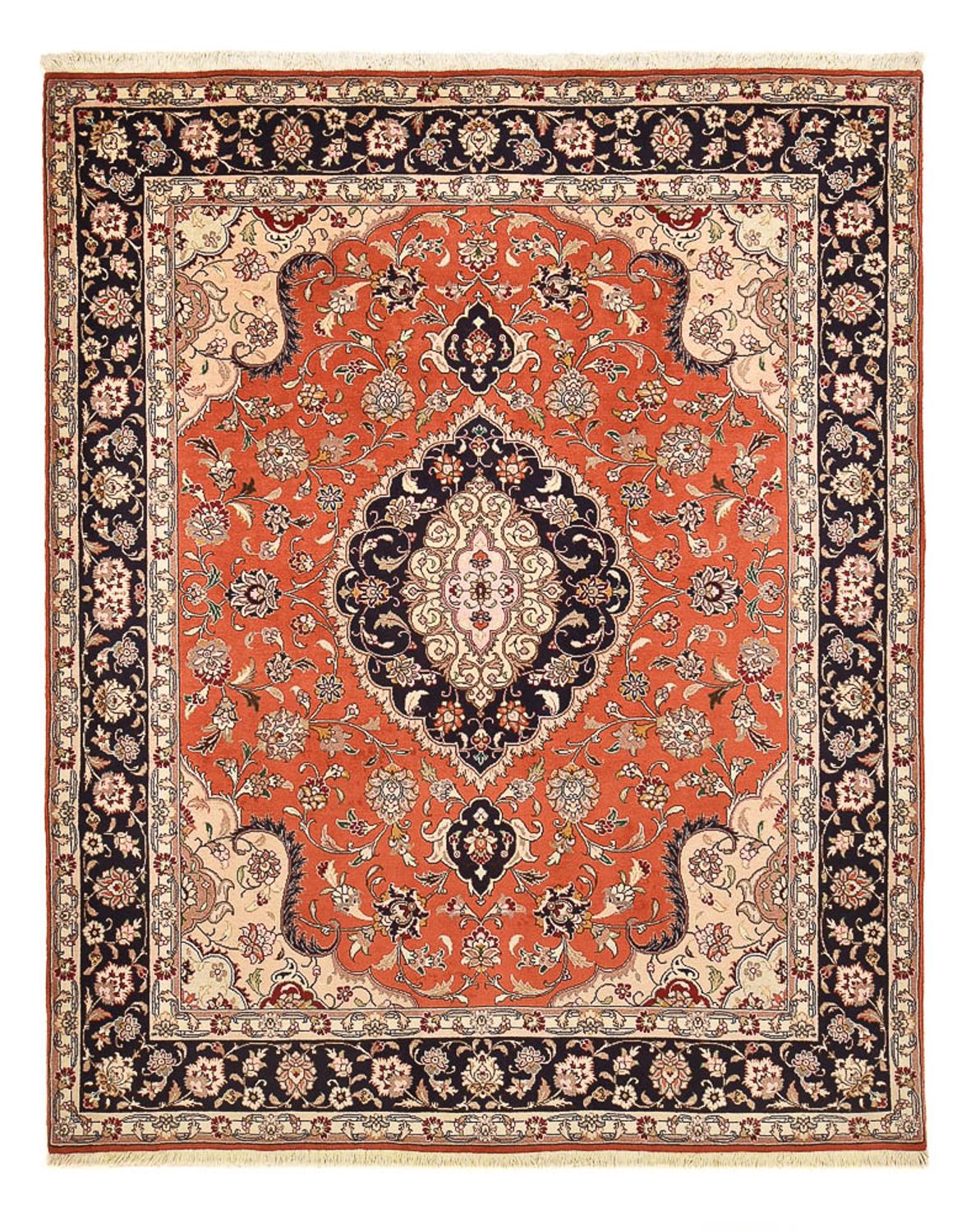 Perser Rug - Tabriz - Royal - 260 x 200 cm - light red